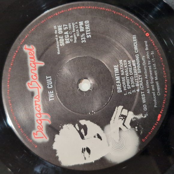 Vintage The Cult – Dreamtime UK Version 1984 - Picture 5 of 7